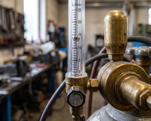 riduttore pressione bombola gas