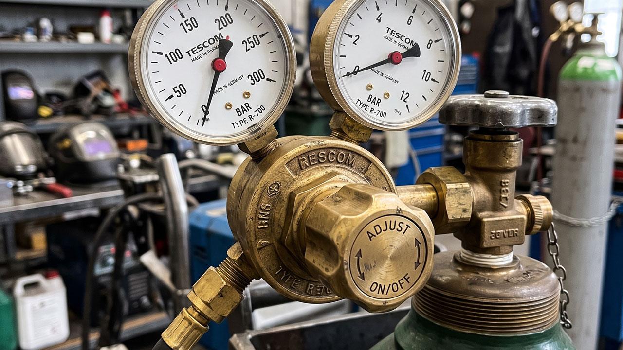 Guida riduttori pressione bombole gas